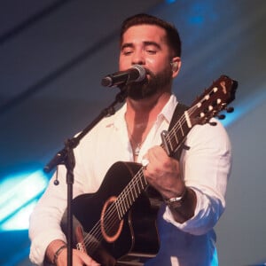 Exclusif - Kendji Girac - Célébration des 10 ans du centre commercial Beaugrenelle à Paris, France. Le 12 octobre 2023. © Christophe Clovis / Bestimage