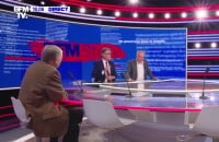 Alain Duhamel sur le plateau de BFM Story