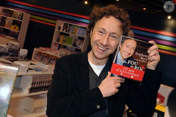 Stéphane Bern au Salon du Livre de Paris, le 26 mars 2010