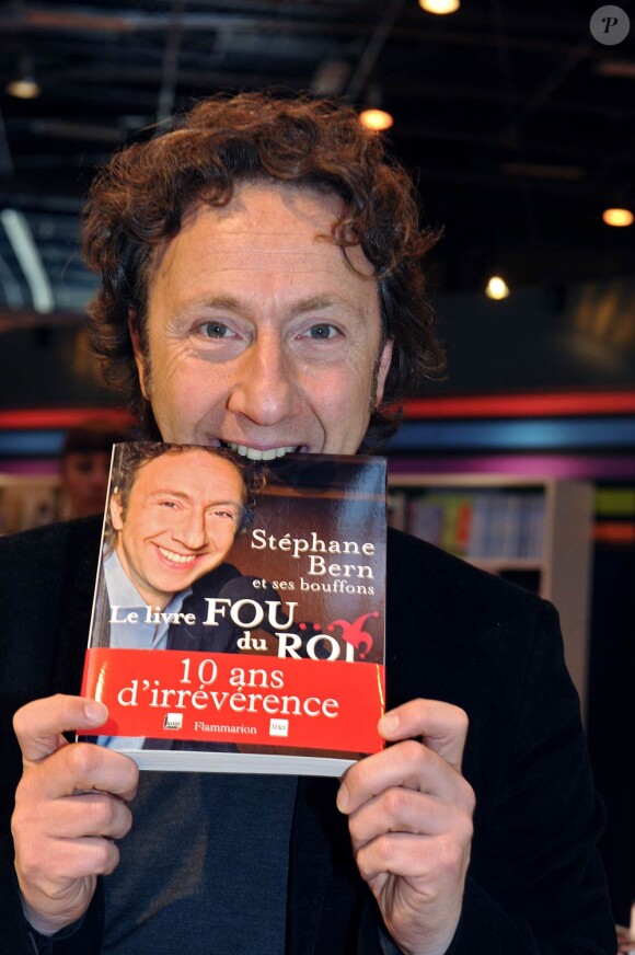 Stéphane Bern au Salon du Livre de Paris, le 26 mars 2010