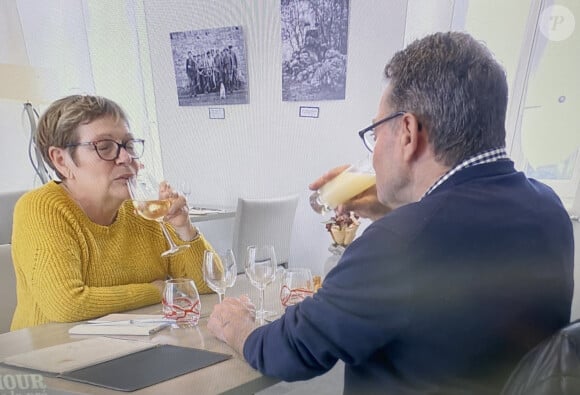 Gilles avec Marie dans "L'amour est dans le pré" sur M6