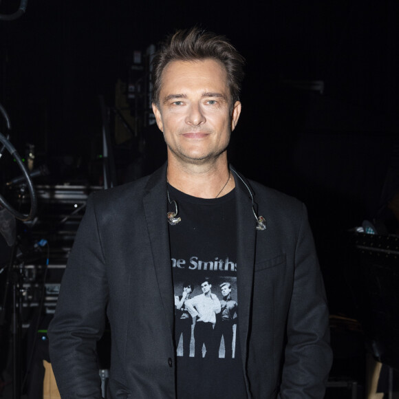 David Hallyday - Backstage de l'enregistrement de l'émission "La Chanson secrète 5" © Gaffiot-Perusseau / Bestimage 