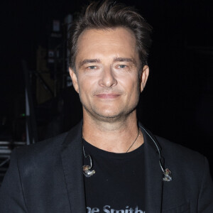 David Hallyday - Backstage de l'enregistrement de l'émission "La Chanson secrète 5" © Gaffiot-Perusseau / Bestimage 