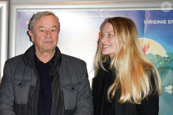 Antoine Gallimard et sa fille Laure Gallimard - Avant-première du film "Droles de petites Betes" au cinéma MK2 Bibliothèque à Paris ©Guirec Coadic / Bestimage