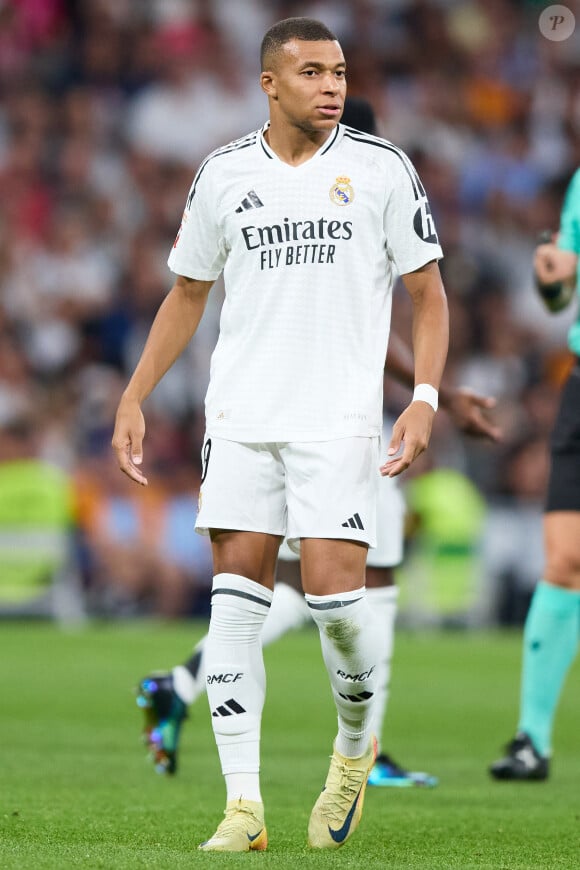 Kylian Mbappe avec le Real Madrid. (Photo by: LGM / Panoramic)