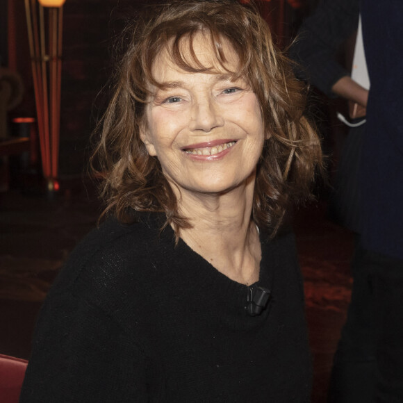 Jane Birkin - Enregistrement de l'émission "On Est En Direct" (OEED), présentée par L.Ruquier, diffusée sur France 2 le 9 janvier 2021 © Jack Tribeca / Bestimage 