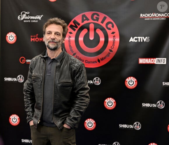 Mathieu Kassovitz durant la 6ème édition du MAGIC (Monaco Anime Game International Conferences) au Grimaldi Forum à Monaco, le 25 février 2023. Ce salon dédié à la Pop Culture est un événement organisé chaque année par la société monégasque de production d'animation et de jeux vidéo Shibuya Productions. © Bruno Bebert / Bestimage