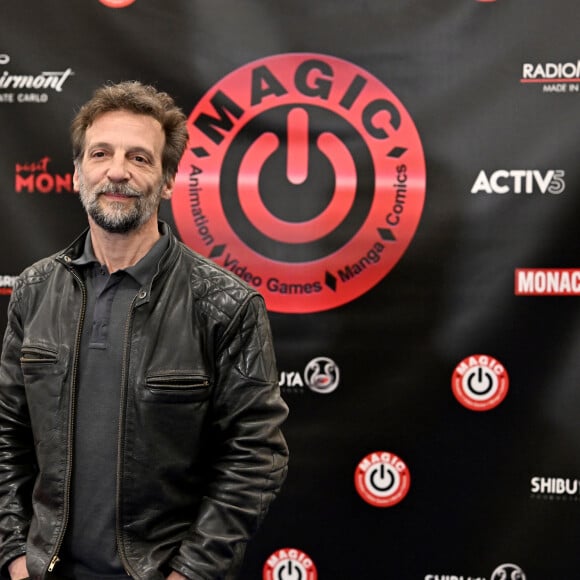 Mathieu Kassovitz durant la 6ème édition du MAGIC (Monaco Anime Game International Conferences) au Grimaldi Forum à Monaco, le 25 février 2023. Ce salon dédié à la Pop Culture est un événement organisé chaque année par la société monégasque de production d'animation et de jeux vidéo Shibuya Productions. © Bruno Bebert / Bestimage