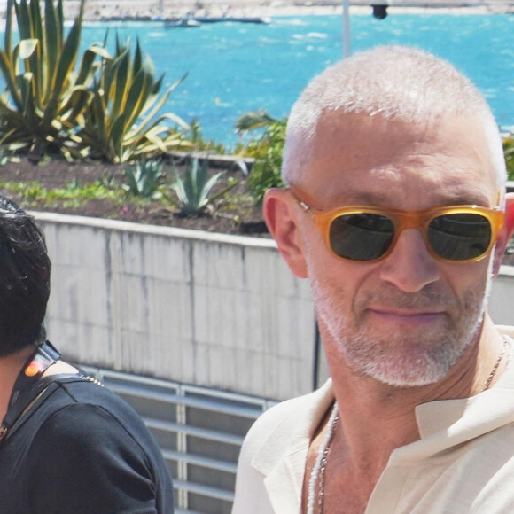 Vincent Cassel - L'équipe du film "The Shrouds" ("Les Linceuls" / Compétition) arrive au photocall lors du 77ème Festival International du Film de Cannes (14-25 mai 2024), le 21 mai 2024. 