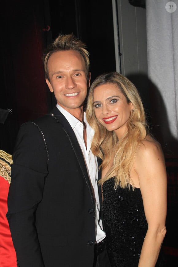 Exclusif - Cyril Féraud et Clara Morgane - 29ème édition de la remise des Trophées de la nuit au Paradis Latin à Paris le 29 janvier 2024. © Philippe Baldini / Bestimage 