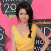Selena Gomez, lors des Kids' Choice Awards 2010, samedi 27 mars.