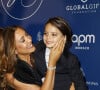 L'occasion de constater que le petit garçon a déjà bien grandi et pose déjà comme une star !
Maria Bravo et Santiago Enrique Baston au photocall de la 12ème édition de la soirée Global Gift Gala à l'hôtel Four Seasons George V à Paris le 5 octobre 2024. © Marc-Ausset Lacroix / Bestimage 