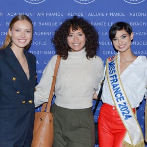 Une ancienne Miss France a fait une surprenante reconversion...
Amandine Petit, Vaimalama Chaves, Eve Gilles et Maëva Coucke- Déjeuner du Chinese Business Club à l'occasion de la Journée internationale des droits des femmes à l'hôtel intercontinental à Paris. © Rachid Bellak/Bestimage 