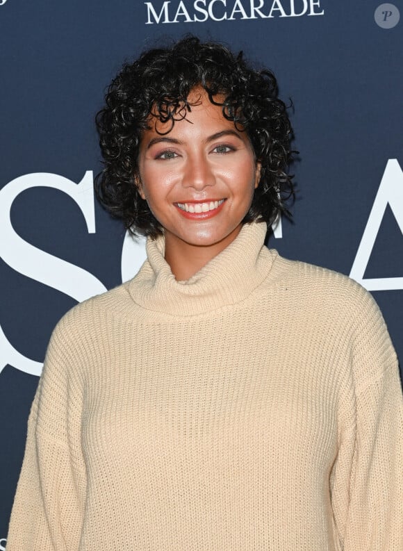 Vaimalama Chaves - Avant-première du film "Mascarade" au cinéma Pathé Wepler à Paris. Le 20 octobre 2022 © Coadic Guirec / Bestimage