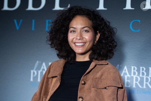 Vaimalama Chaves assiste à l'avant-première de L'Abbe Pierre, Une Vie De Combats au cinéma UGC Normandie à Paris, France, le 10 octobre 2023. Photo par Aurore Marechal/ABACAPRESS.COM