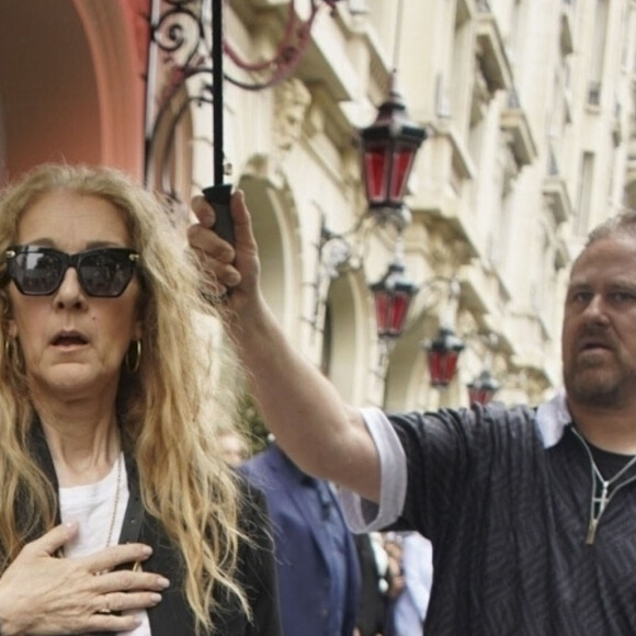 Céline Dion à Paris.