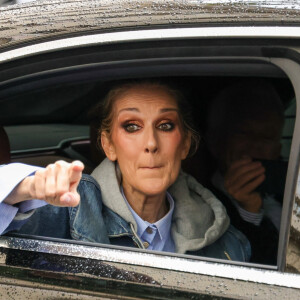Céline Dion à Paris.