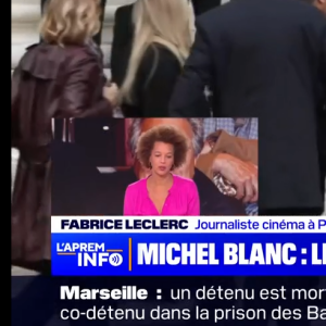 La troupe du Splendid arrive aux obsèques de Michel Blanc en l'église Sainte Eustache le 10 octobre 2024