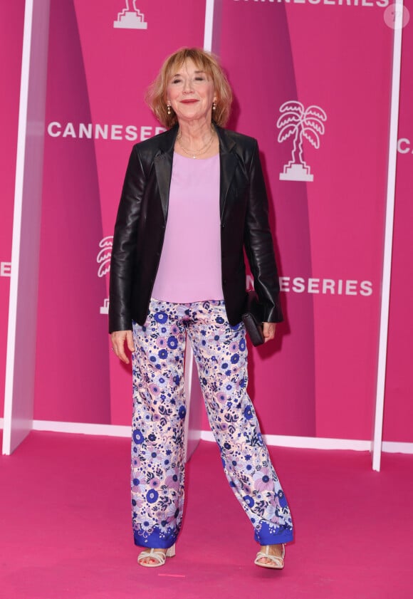 Marie-Anne Chazel lors de la 7eme saison de "CanneSeries" à Cannes le 6 Avril 2024 . © Denis Guignebourg / BestImage 