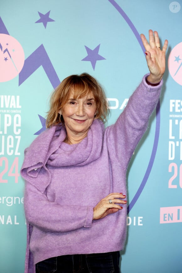 Marie-Anne Chazel pour le film "Presque Légal" dans le cadre du 27éme Festival International du Film de Comédie de l'Alpe d'Huez le 18 Janvier 2024. © Dominique Jacovides/Bestimage