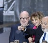 Mais il était loin de son personnage de Jean-Claude Dusse, surtout en ce qui concerne l'amour
Un César spécial pour la troupe du Splendid, Josiane Balasko, Michel Blanc, Thierry Lhermitte, Marie-Anne Chazel, Gérard Jugnot, sur scène lors de la 46ème cérémonie des César à l'Olympia à Paris le 12 mars 2021. © Pierre Villard/ Pool / Bestimage 