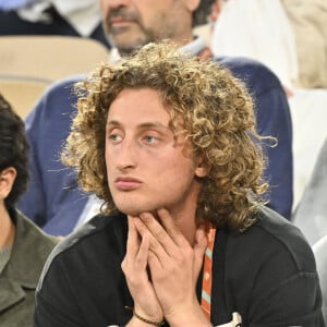 Joalukas Noah - Célébrités dans les tribunes des Internationaux de France de tennis de Roland Garros 2024 à Paris le 2 juin 2024. © Moreau-Jacovides/Bestimage