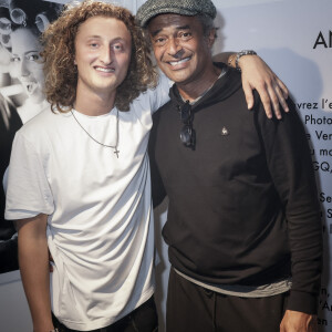 Le fils de Yannick Noah et Isabelle Camus a peur en avion
 
Exclusif - Joalukas Noah et son père Yannick Noah - Isabelle Camus a organisé pour son ami photographe Antoine Verglas, le vernissage de l'exposition éphémère de ses photographies à la Galerie La Hune en partenariat avec YellowKorner le 4 juillet 2023. © Jack Tribeca/Bestimage