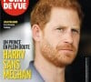 Ayant dernièrement multiplié les voyages en solo, le frère du prince William gagne en popularité à l'international comme l'a rapporté "Point de Vue" ce 9 septembre 2024.
Le prince Harry en Une du magazine "Point de Vue" ce mercredi 9 septembre 2024.