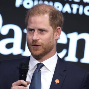 24 septembre 2024, New York, New York, États-Unis : le duc de Sussex PRINCE HARRY est vu lors de la réunion du deuxième jour de la Clinton Global Initiative (CGI) 2024, qui s'est tenue à l'hôtel Hilton de New York.