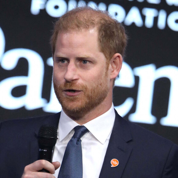 24 septembre 2024, New York, New York, États-Unis : le duc de Sussex PRINCE HARRY est vu lors de la réunion du deuxième jour de la Clinton Global Initiative (CGI) 2024, qui s'est tenue à l'hôtel Hilton de New York.