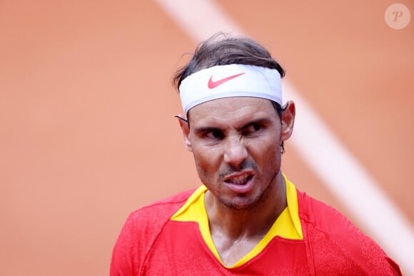 "La réalité est que les dernières années furent difficiles, surtout les deux dernières", explique Rafael Nadal
 
Rafael Nadal et Carlos Alcaraz Rafael Nadal et Carlos Alcaraz battent T. Griekspoor et W. Koolhof dans le tournoi olympique de tennis lors des Jeux Olympiques de Paris2024 (JO) à Paris le 30 Juillet 2024 © Jacovides - Perusseau / Bestimage