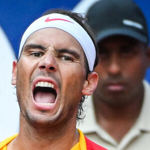 Rafael Nadal et Carlos Alcaraz Rafael Nadal et Carlos Alcaraz battent T. Griekspoor et W. Koolhof dans le tournoi olympique de tennis lors des Jeux Olympiques de Paris2024 (JO) à Paris le 30 Juillet 2024. © Matthieu Mirville / DPPI Media / Panoramic / Bestimage