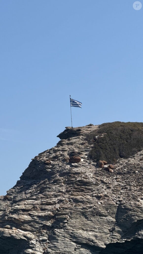 Pour prendre quelques jours de repos en Grèce
Alain-Fabien Delon en vacances en Grèce, Instagram.