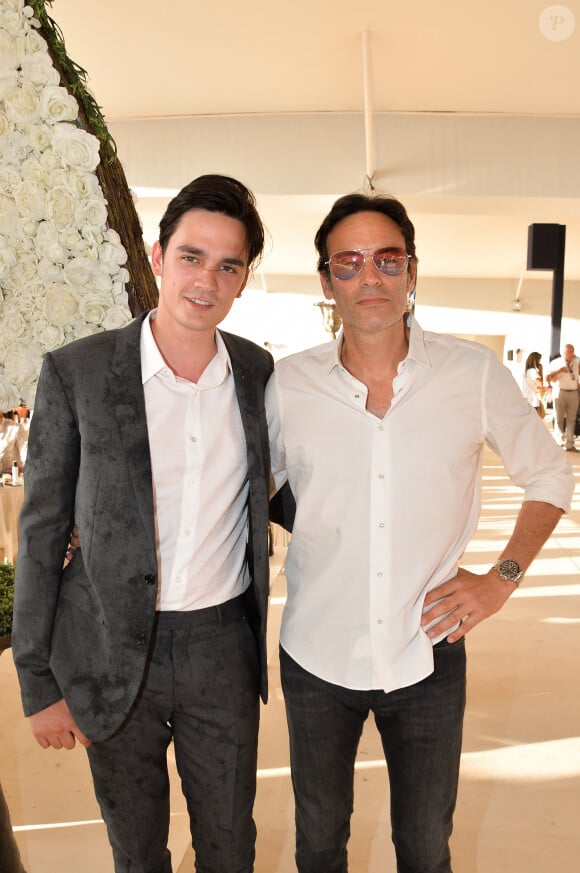 Exclusif - Anthony Delon et son frère Alain-Fabien Delon - People au dîner - Longines Paris Eiffel Jumping au Champ de Mars à Paris, France, le 5 juillet 2019. © Veeren Ramsamy/Bestimage