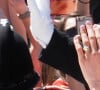 Ce n'est pas la première fois que Meghan Markle est aperçue sans cette fameuse bague...
La bague de mariage de Meghan Markle (Cleave & Company par Stephen Connelly ) , duchesse de Sussex - Mariage du prince Harry et de Meghan Markle au château de Windsor le 19 mai 2018 