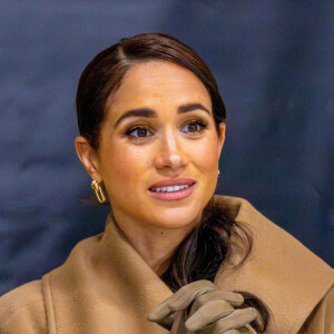 Meghan Markle, duchesse de Sussex, assiste au dernier jour de l'événement One Year to Go avant les Invictus Games Vancouver Whistler 2025 et fait du curling au Vancouver Curling Club au Hillcrest Community Centre à Vancouver, Canada. Photo par Mischa Schoemaker/ABACAPRESS.COM