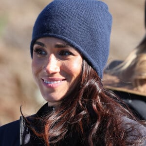 Meghan Markle, la duchesse de Sussex, assiste à un camp d'entraînement des Invictus Games, à Whistler, BC, Canada, le jeudi 15 février 2024. Photo par Stephen Lock/i-Images/ABACAPRESS.COM