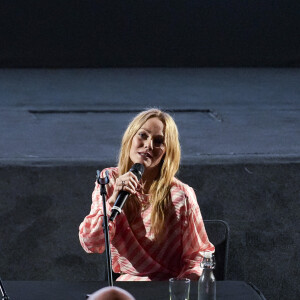 Vanessa Paradis anime une masterclass au Pathé Bellecour lors dru festival Lumière à Lyon le 13 octobre 2024. © Sandrine Thesillat / Panoramic / Bestimage 