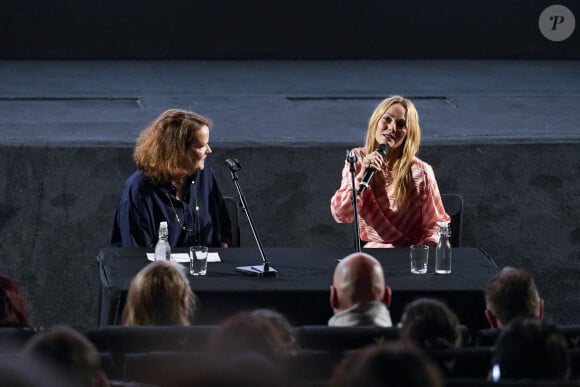 Vanessa Paradis anime une masterclass au Pathé Bellecour lors dru festival Lumière à Lyon le 13 octobre 2024. © Sandrine Thesillat / Panoramic / Bestimage 