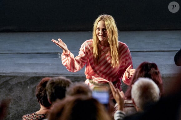 Vanessa Paradis anime une masterclass au Pathé Bellecour lors dru festival Lumière à Lyon le 13 octobre 2024. © Sandrine Thesillat / Panoramic / Bestimage 