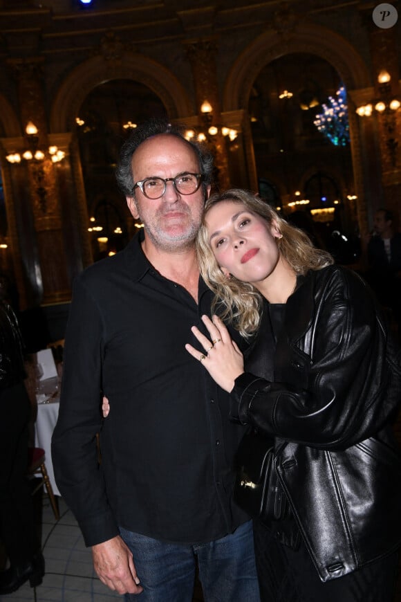 Exclusif - Lionel Abelanski et Alysson Paradis lors de la soirée de lancement de La nuit des Molières 2024 à l'hôtel InterContinental Paris - Le Grand le 30 septembre 2024. © Rachid Bellak / Bestimage 