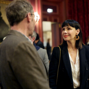 Exclusif - Mathilda May lors de la soirée de lancement de La nuit des Molières 2024 à l'hôtel InterContinental Paris - Le Grand le 30 septembre 2024. © Rachid Bellak / Bestimage 