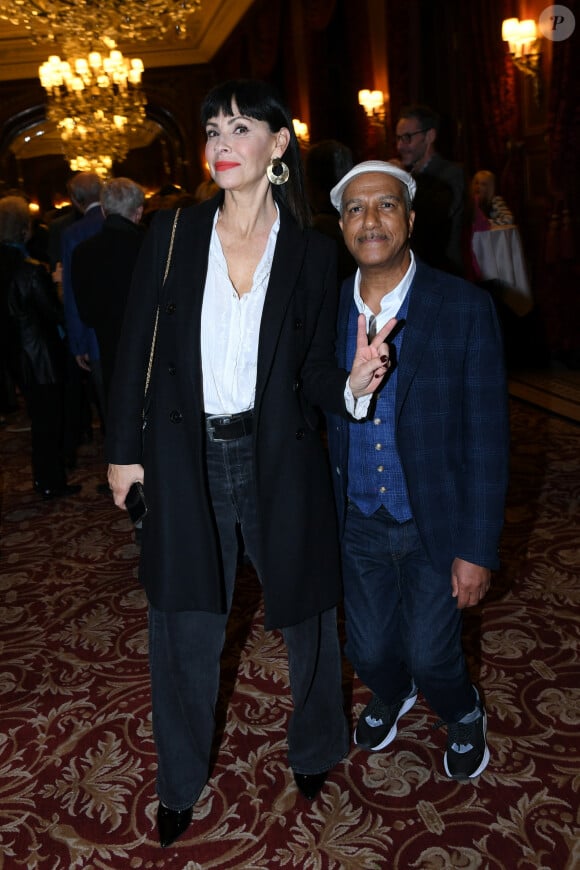 Exclusif - Mathilda May et Pascal Légitimus lors de la soirée de lancement de La nuit des Molières 2024 à l'hôtel InterContinental Paris - Le Grand le 30 septembre 2024. © Rachid Bellak / Bestimage 