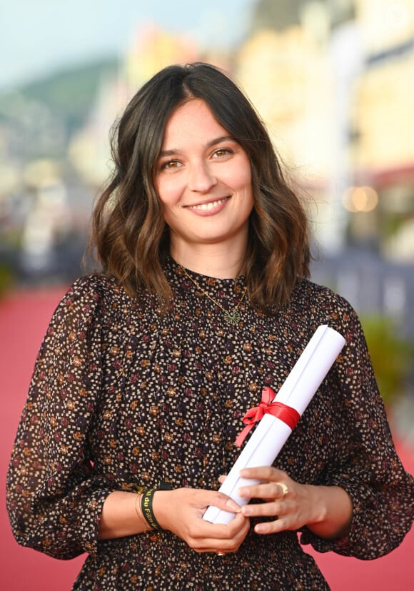 Tiphaine Haas - People sur le tapis rouge lors du 35ème festival du film de Cabourg le 11 juin 2021 © Coadic Guirec / Bestimage 