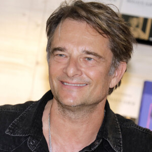 David Hallyday au Festival du Livre de Paris 2024 au Grand Palais Éphémère le 14 avril 2024.