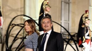 Gérald Darmanin tendre avec Rose-Marie Devillers, son "indéfectible" épouse en beauté pour un dîner à l'Elysée