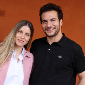 Amir Haddad et sa femme Lital - Célébrités au village des Internationaux de France de tennis de Roland Garros 2024 à Paris le 2 juin 2024. © Jacovides / Moreau / Bestimage 