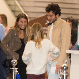 Exclusif - Amir Haddad et sa femme Lital - Arrivée des people au concert de Justin Bieber à l'AccorHotels Arena à Paris dans le cadre de sa tournée "Purpose World Tour", le 20 septembre 2016. 