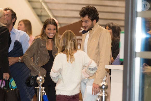 Exclusif - Amir Haddad et sa femme Lital - Arrivée des people au concert de Justin Bieber à l'AccorHotels Arena à Paris dans le cadre de sa tournée "Purpose World Tour", le 20 septembre 2016. 