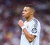 Comme elle l'a annoncé 
Kylian Mbappe du Real Madrid CF pendant le match de LaLiga EA Sports entre le Real Madrid et Villarreal CF au stade Santiago Bernabeu le 5 octobre 2024 à Madrid, Espagne. © LGM/Panoramic/Bestimage